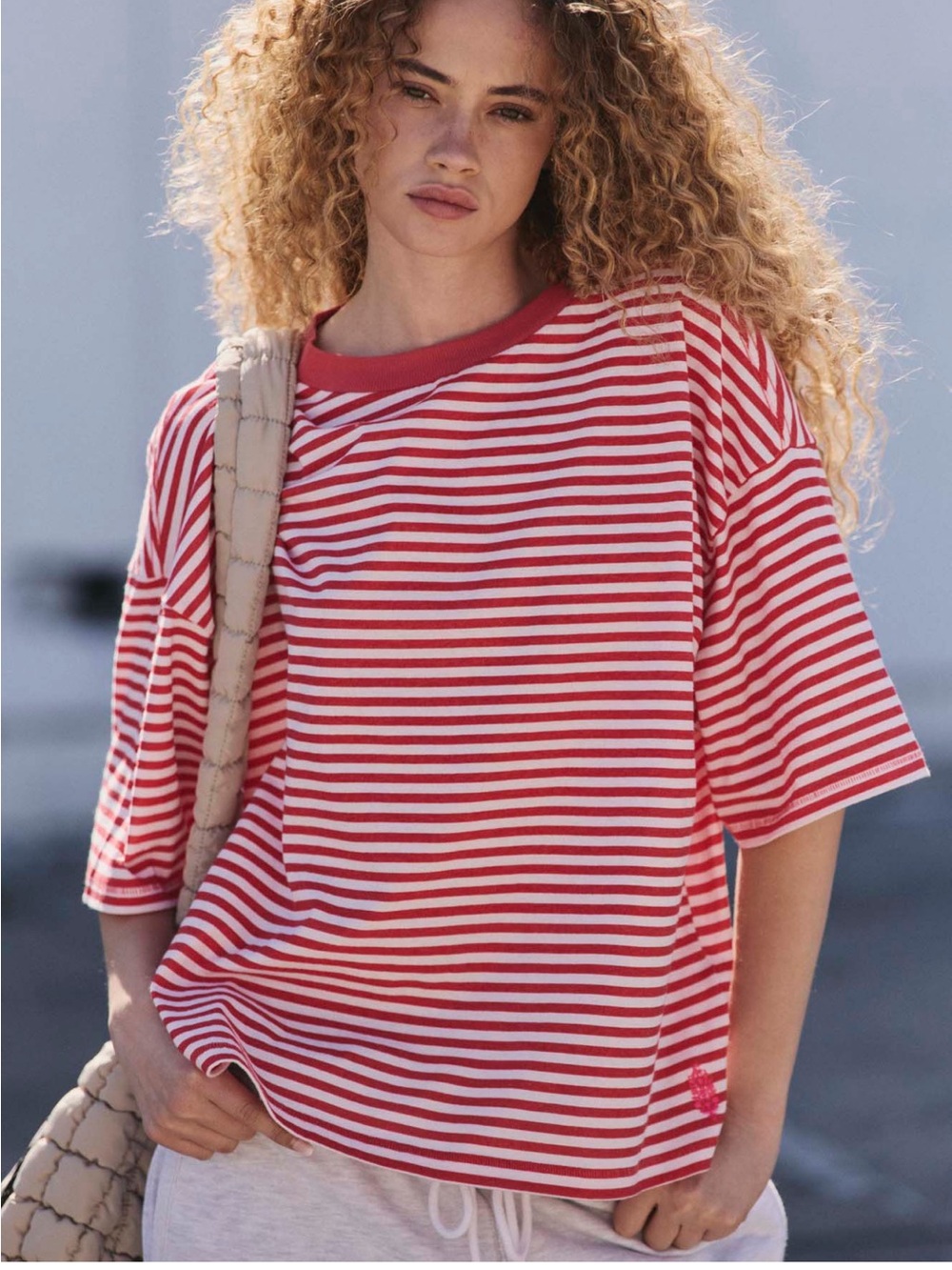 FP Movement by Free People Tackle Stripe Tee